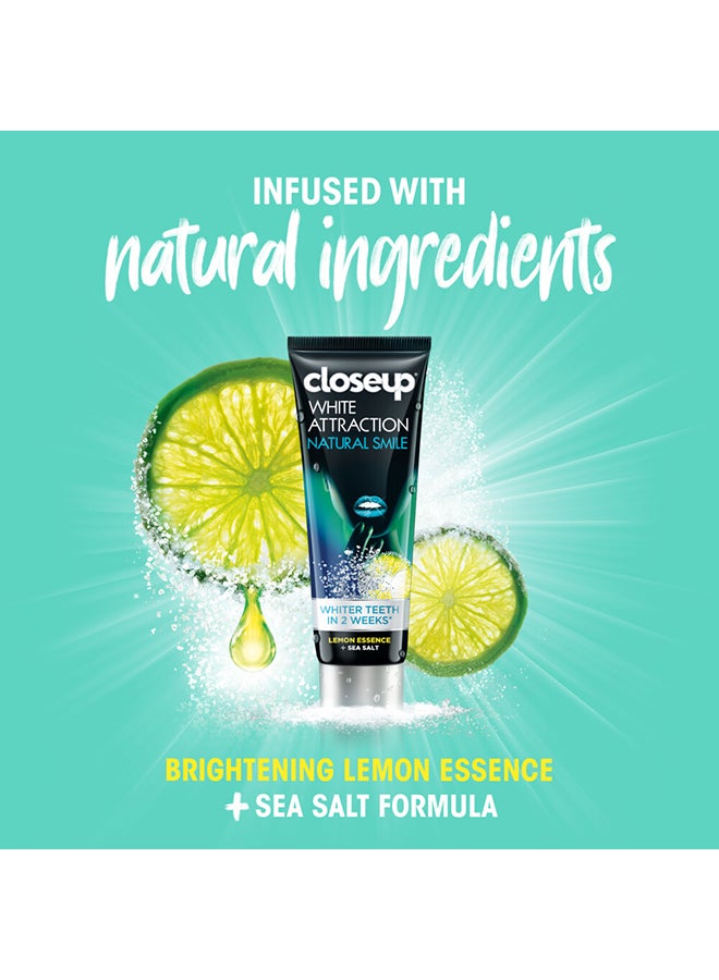 Closeup Lemon Essence And Sea Salt Gel Toothpaste 75ml  - Image 4