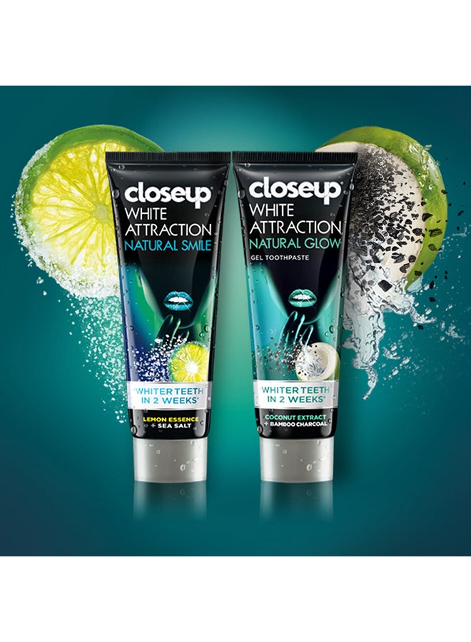 Closeup Lemon Essence And Sea Salt Gel Toothpaste 75ml  - Image 5