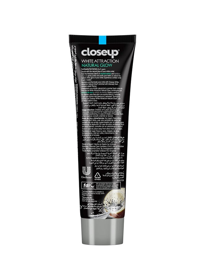 Closeup Coconut Extract And Bamboo Charcoal Gel Toothpaste 75ml  - Image 2
