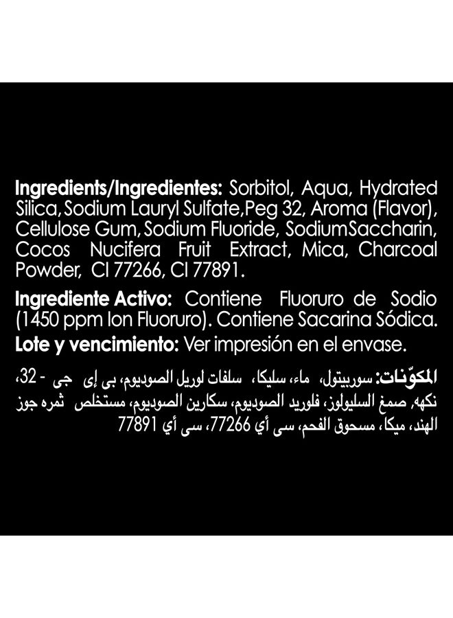 Coconut Extract And Bamboo Charcoal Gel Toothpaste 75ml - v1654608517/N34338803A_8