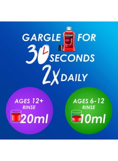 Closeup Red Hot Antibacterial Mouthwash Red 300ml  - Image 5