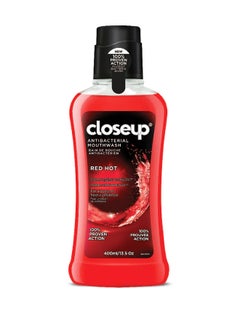 Red Hot Antibacterial Mouthwash Red 400ml