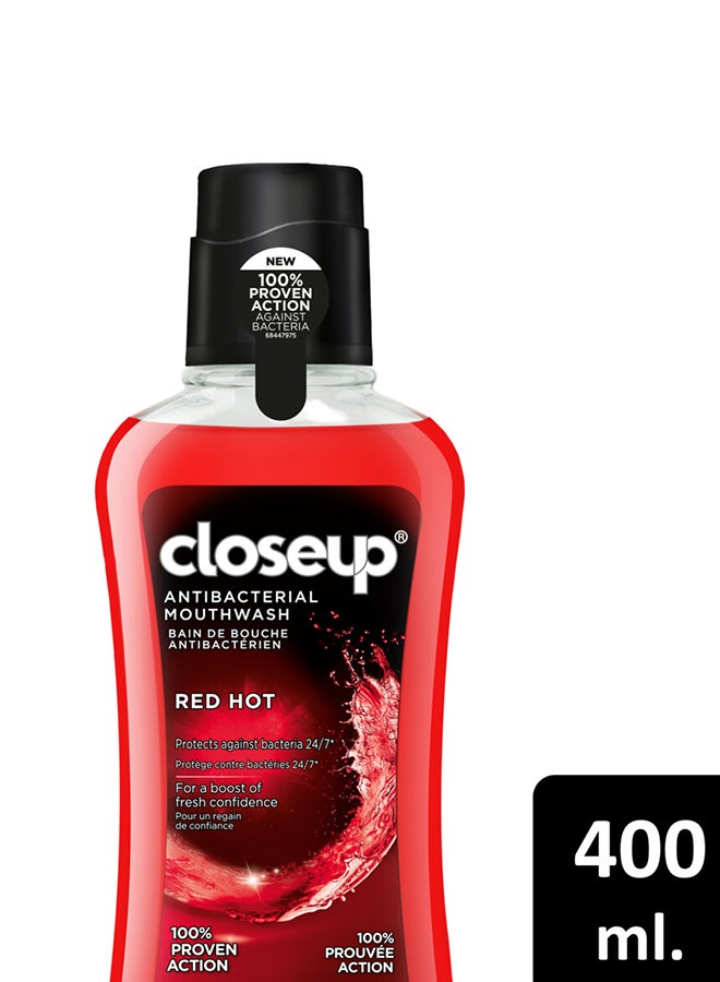 Red Hot Antibacterial Mouthwash Red 400ml - v1654608521/N44755941A_3