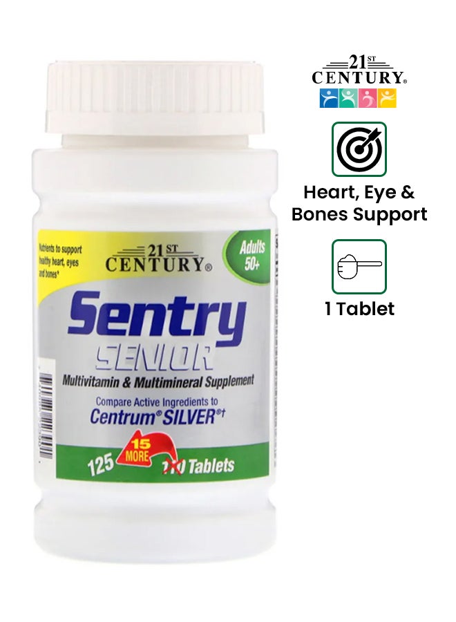 Sentry Senior - 125 Tablets