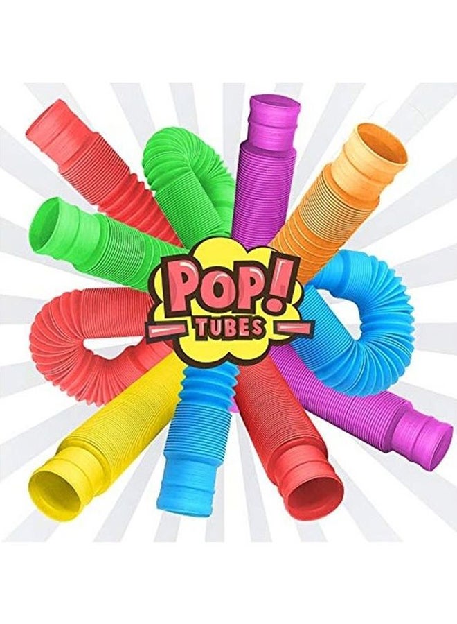 طقم ألعاب فيدجيت بوب تيوب من زاكسيل مكون من 6 قطع 7.5x1بوصة - Image 1