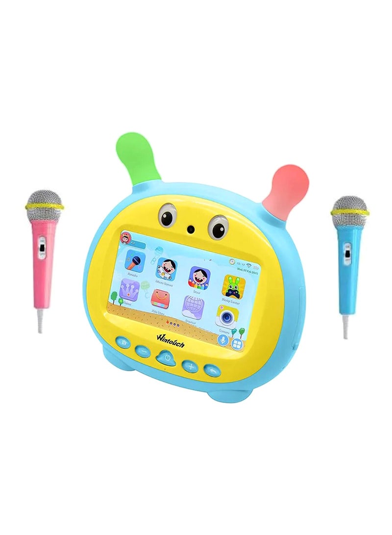 Wintouch K79 Kids Tablet 7-Inch, 16GB, Wi-Fi, Blue With 2 Microphones  - Image 2