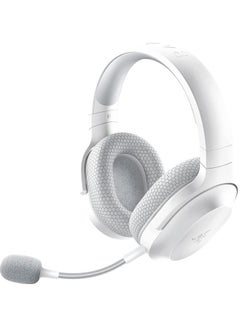 RAZER Razer Barracuda X Wireless Gaming & Mobile Headset (PC, Playstation, Switch, Android, iOS): 2022 Model - 2.4GHz Wireless + Bluetooth - Lightweight 250g - 40mm Drivers - 50 Hour Battery - White  - Image 1
