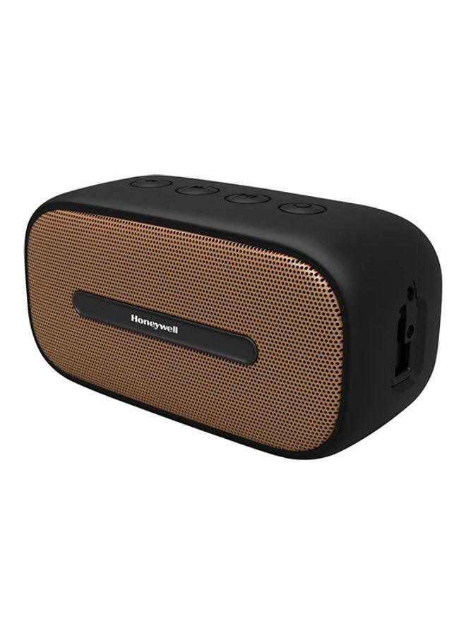 Honeywell Suono P100, Portable Speaker, Premium Stereo Sound with Wireless Bluetooth 5.0 Connectivity, TWS Feature and Up to 12 Hours Playtime Black  - Image 1