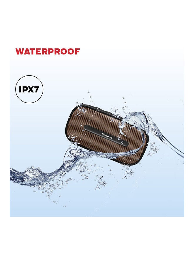 Honeywell Suono P100, Portable Speaker, Premium Stereo Sound with Wireless Bluetooth 5.0 Connectivity, TWS Feature and Up to 12 Hours Playtime Black  - Image 2