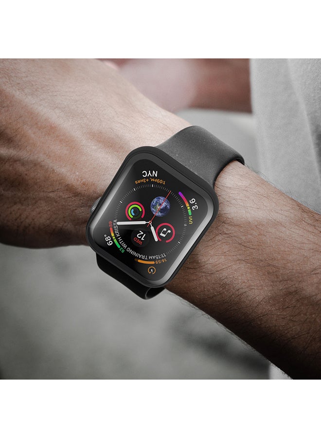 HYPHEN Apple Watch Protector Tempered Glass 40mm Black  - Image 5