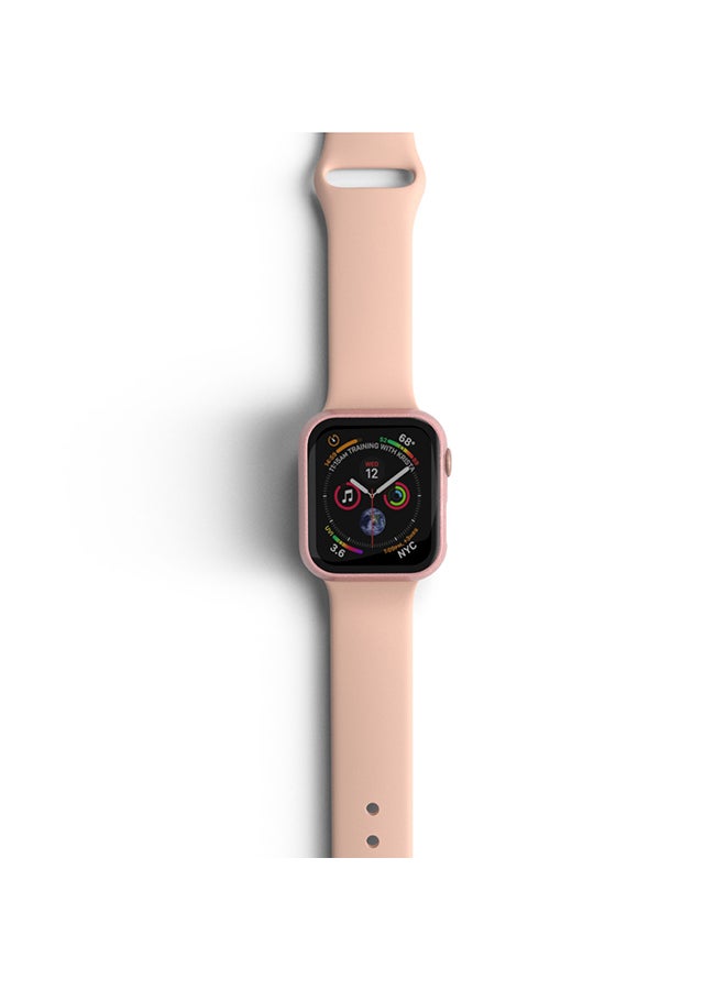 Apple Watch Shockproof Protector With High-Sensitive Tempered Glass 7, 44mm-scratch resistent-utlra slim design-sleek design Clear