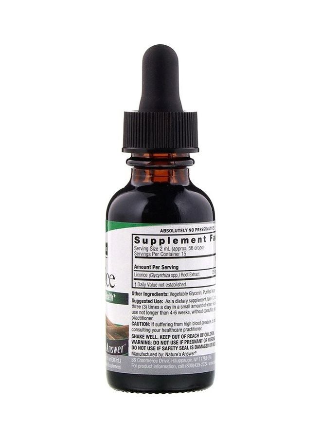 Licorice Root Herbal Supplement 30 ML - v1654677558/N53327132A_2