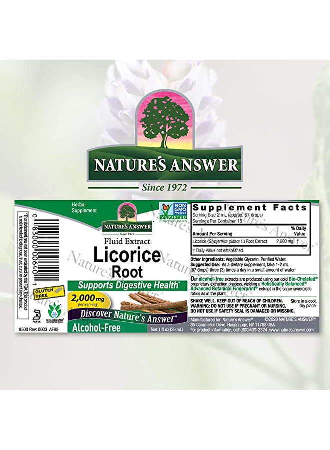 Licorice Root Herbal Supplement 30 ML - v1654677558/N53327132A_4