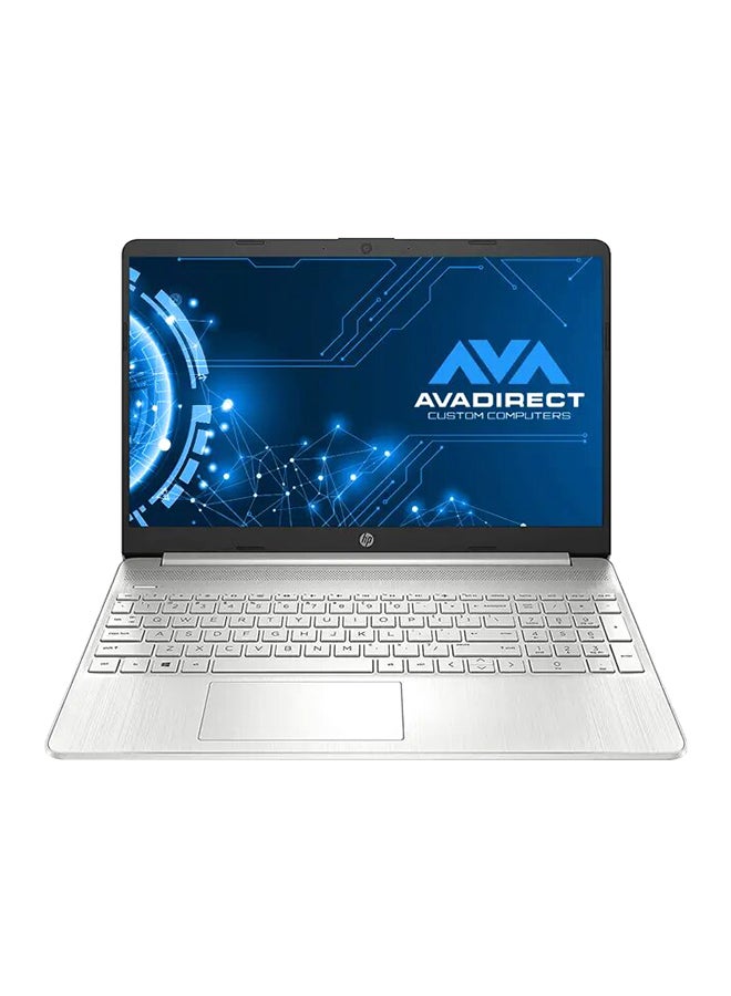 HP - 15-dy2024nr (Upgraded Version) Laptop With 15-Inch Display, Core i5-1135G7 Processer/8GB RAM/256GB SSD/Intel Iris Xe Graphics /International Version English Silver - Image 1