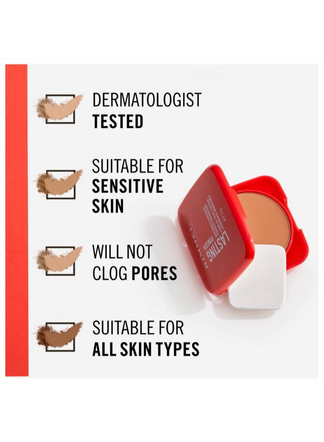 ريميل لندن كريم أساس مضغوط لاستينج فينيش – 006 – روز فانيلا - Image 5