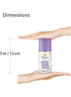 Yardley English Lavender Talc Roll-On Deodorant 50ml  - Image 3