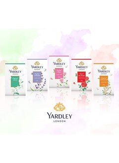 Yardley 3-Piece English Lavender Luxury Soap Set Purple 3 x 100grams  - Image 3