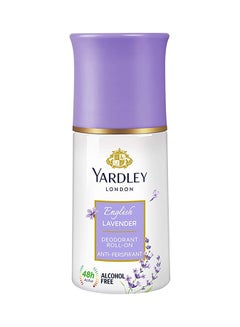 Yardley English Lavender Talc Roll-On Deodorant 50ml  - Image 1