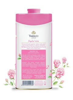 Yardley English Rose Perfumed Talc 125grams  - Image 2