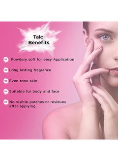 Yardley English Rose Perfumed Talc 125grams  - Image 3