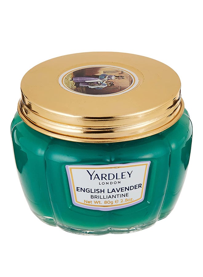 Yardley English Lavender Brilliantine Hair Cream 80grams  - Image 1