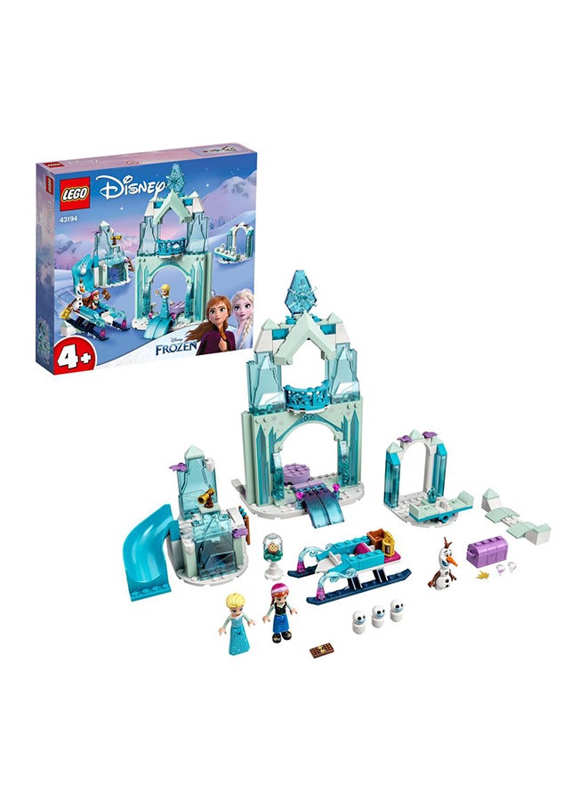 Disney - Disney Anna And Elsa’s Frozen WonderlAnd Castle Toy With Princess Mini Doll Figures For 4+ Years Old Girls And Boys 28.2x36.2x5.9cm - Image 1
