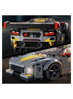 LEGO 76903 Speed Champions Chevrolet Corvette C8.R Race Car And 1969 Chevrolet Corvette 512 8+ Years  - Image 4