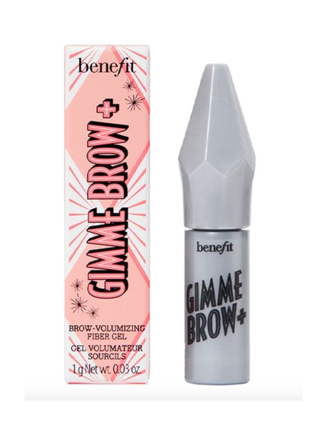 Benefit Cosmetics Mini Gimme Brow+ Volumizing Eyebrow Gel Neutral Light Brown - Image 3