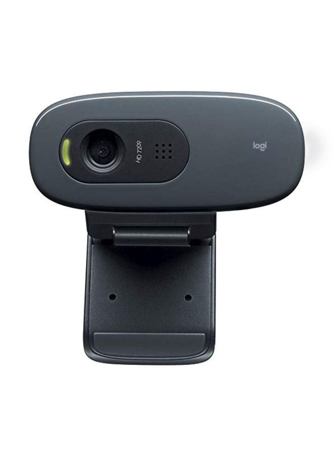 Logitech C270 HD Webcam Black 