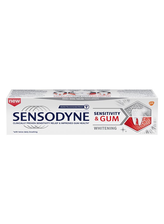 Sensitivity & Gum Whitening ToothPaste, 75ml - v1654697212/N31971524A_2