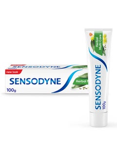 Herbal Multi Care Toothpaste For Sensitive Teeth With Extracts Of Eucalyptus And Fennel White 100grams