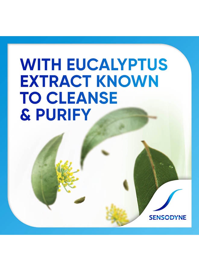 Sensodyne - Herbal Multi Care Toothpaste For Sensitive Teeth With Extracts Of Eucalyptus And Fennel White 100grams - Image 1