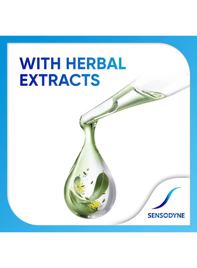 Sensodyne - Herbal Multi Care Toothpaste For Sensitive Teeth With Extracts Of Eucalyptus And Fennel White 100grams - Image 1