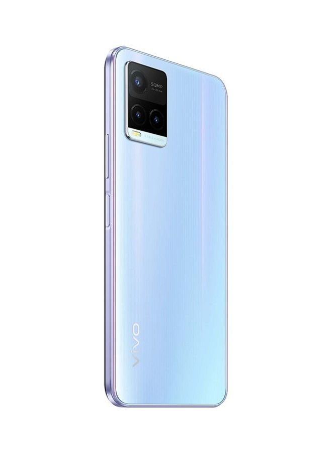 vivo - Y21T Dual SIM Pearl White 4GB RAM 128GB 4G LTE - Middle East Version - Image 1