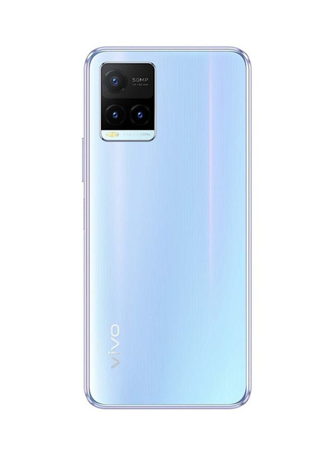vivo - Y21T Dual SIM Pearl White 4GB RAM 128GB 4G LTE - Middle East Version - Image 1