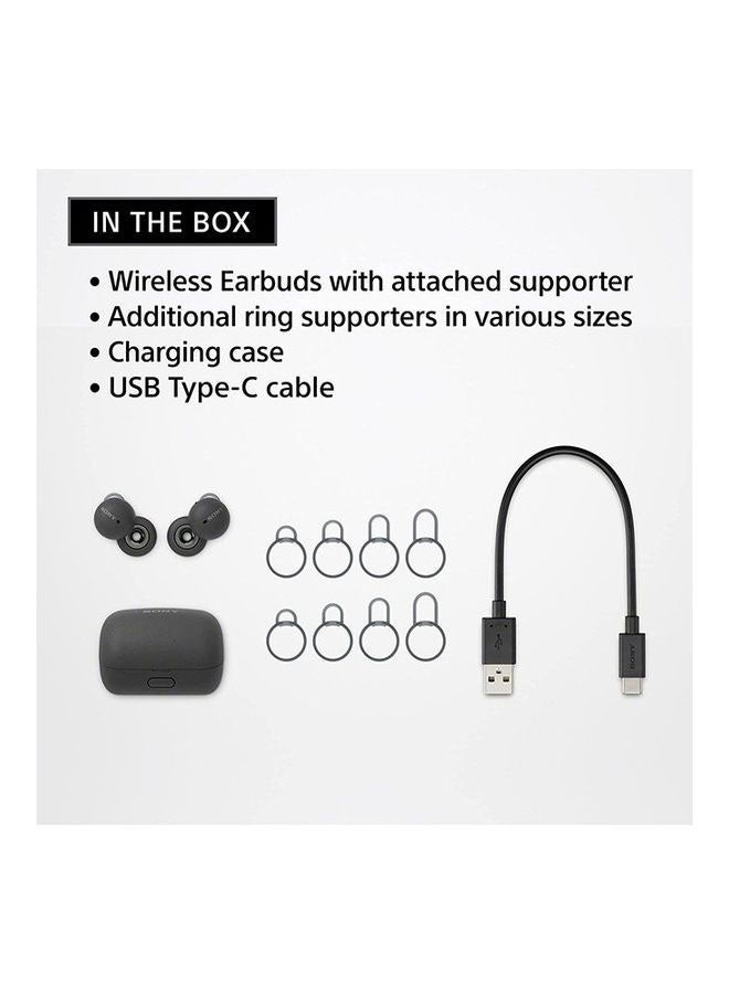 Sony - LinkBuds Truly Wireless Headphones with Alexa Built-in Grey - Image 1