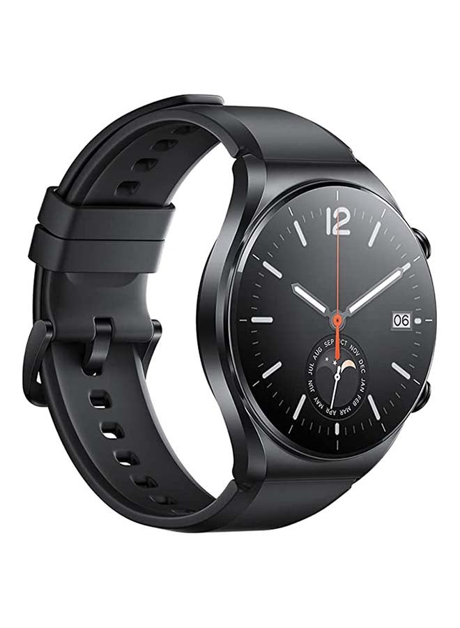 شاومي ساعة S1 بشاشة AMOLED باللمس مقاس 1.43 بوصة بدقة عالية الوضوح مقاومة للماء بمعيار 5ATM وبطارية تدوم لمدة 12 يوماً ونظام تحديد المواقع مع 117 وضع لياقة بدنية وأكثر من 200 وجه واتصال هاتفي عبر البلوتوث وتدعم تقنية NFC أسود - Image 4