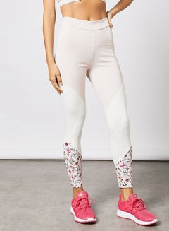 ONE/ZERO Colourblock High-Rise Leggings Multicolour  - Image 1