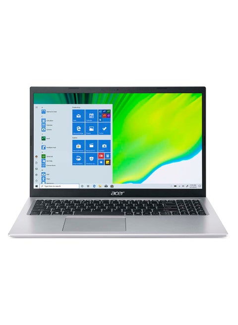 Aspire 5 A515 Notebook With 15.6-Inch FHD ComfyView Display, Core i7-1165G7 Processor / 16GB RAM / 512GB SSD / 2GB NVIDIA GeForce MX450 Graphics / Win 11 / Latest WiFi-6 / English/Arabic Pure Silver