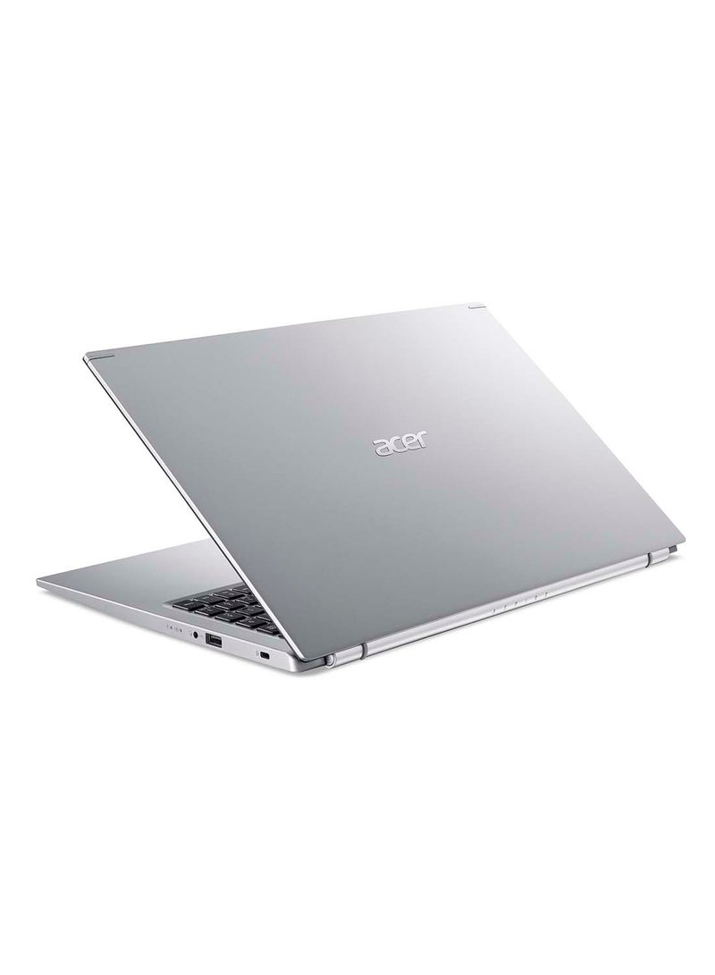 Aspire 5 A515 Notebook With 15.6-Inch FHD ComfyView Display, Core i7-1165G7 Processor / 16GB RAM / 512GB SSD / 2GB NVIDIA GeForce MX450 Graphics / Win 11 / Latest WiFi-6 / English/Arabic Pure Silver