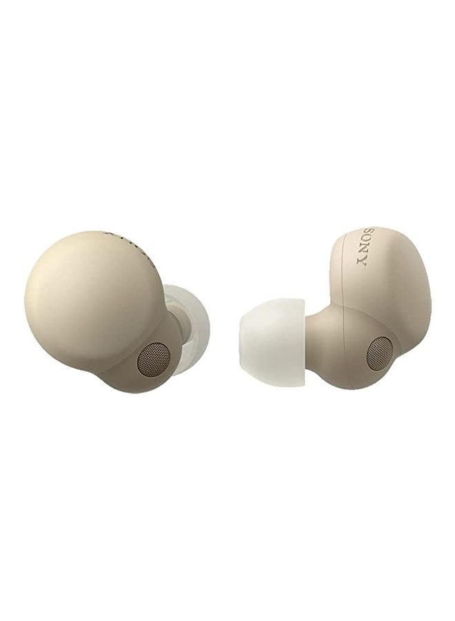 Sony - LinkBuds S WFLS900N/CC Truly Wireless Headphones With 6hr Battery Life Built In Alexa And Google Assistant Ecru - Image 1