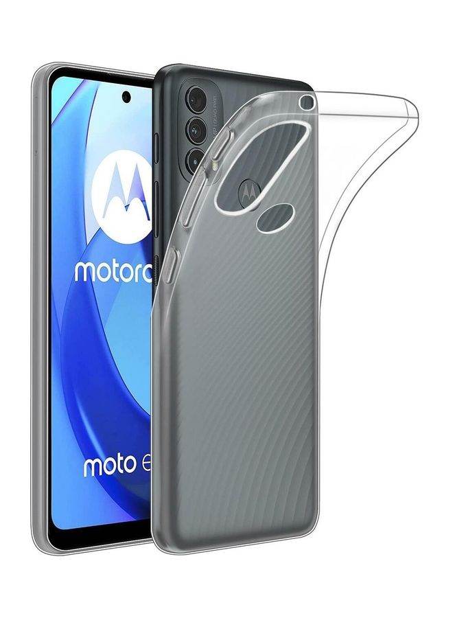 مارجون غطاء حماية من البولي يوريثان الحراري ناعم وشفاف للغاية ومقاوم للصدمات مقاس 6.5 بوصة لهاتف موتورولا موتو E20/E30/E40 شفاف - Image 1