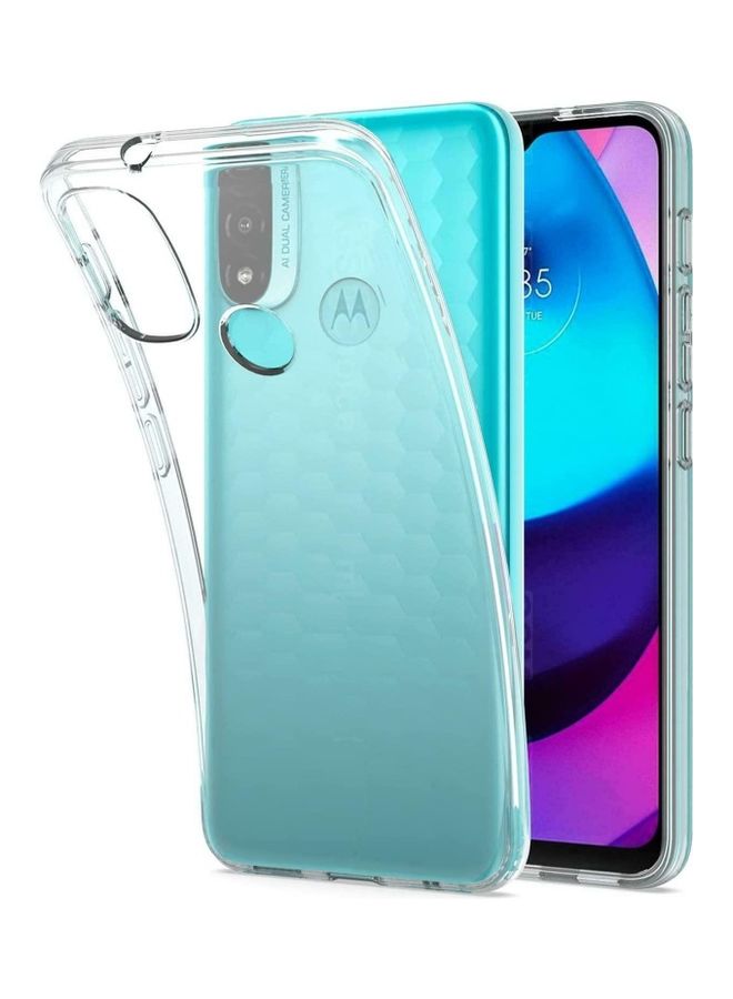 مارجون غطاء حماية من البولي يوريثان الحراري ناعم وشفاف للغاية ومقاوم للصدمات مقاس 6.5 بوصة لهاتف موتورولا موتو E20/E30/E40 شفاف - Image 4