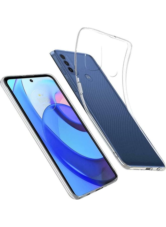 مارجون غطاء حماية من البولي يوريثان الحراري ناعم وشفاف للغاية ومقاوم للصدمات مقاس 6.5 بوصة لهاتف موتورولا موتو E20/E30/E40 شفاف - Image 5