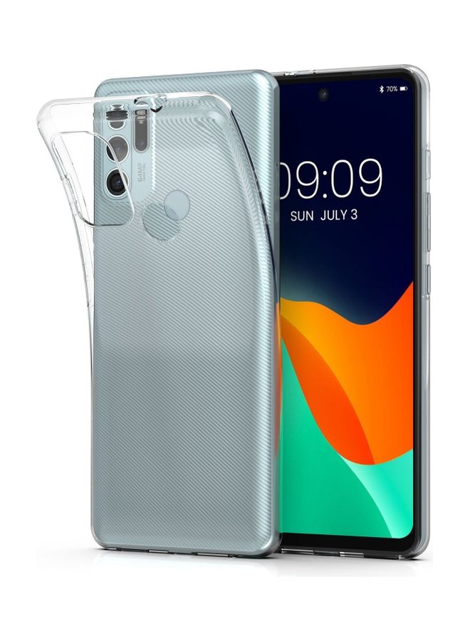 MARGOUN Ultra Slim Transparent Soft TPU Cover 6.8 inch For Motorola Moto G60S Clear - Image 2