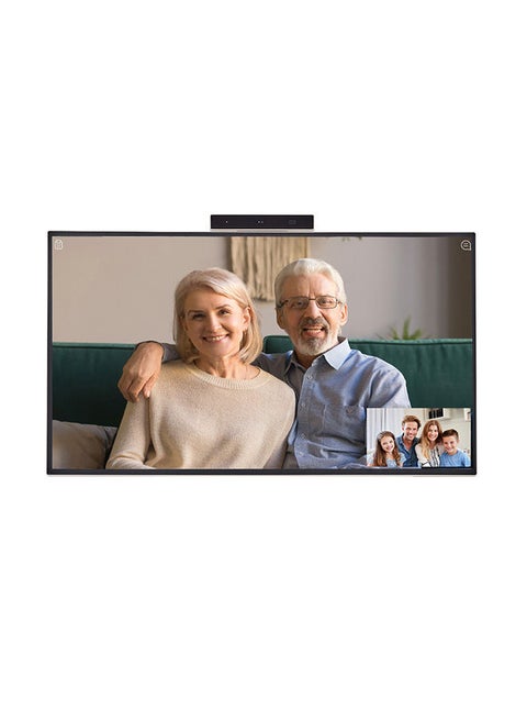 43inch All-In-One Smart Monitor 4K Ultra HD Display with 2K Full HD Camera, 3m Pickup Range Microphone- 43inch Beige With Black Bezel