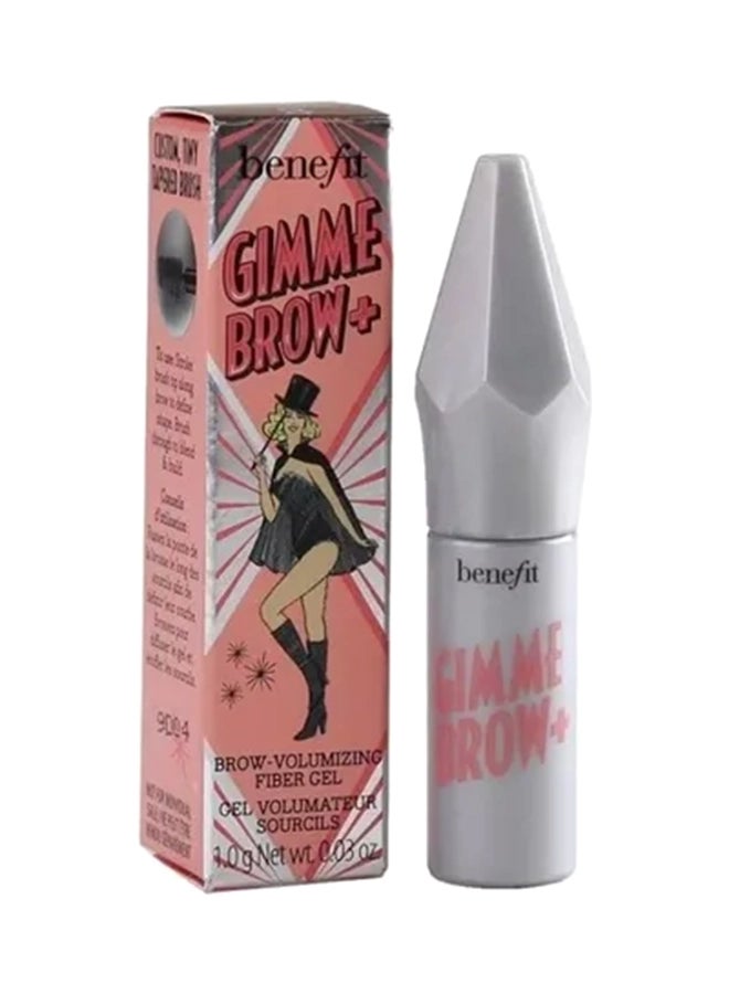 Benefit Cosmetics Mini Gimme Brow+ Volumizing Eyebrow Gel Neutral Light Brown - Image 1