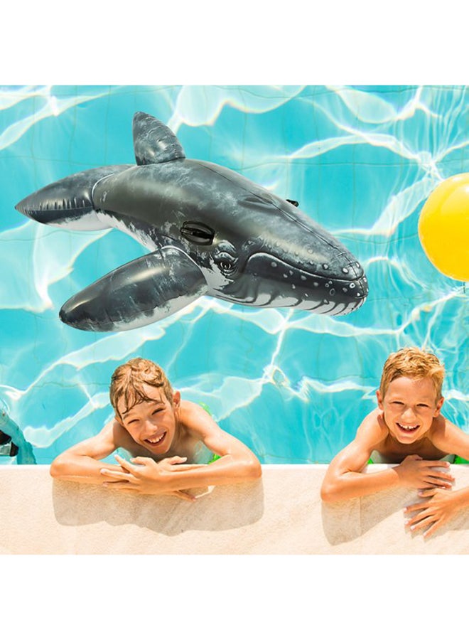 INTEX - Realistic Whale Ride-On Pool Float 2.01x1.35meter - Image 1