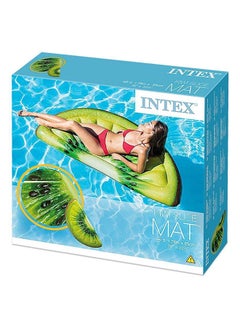 INTEX Sliced Kiwi Inflatable Foldable Portable Lightweight Swimming Pool 178x85cm  - Image 4