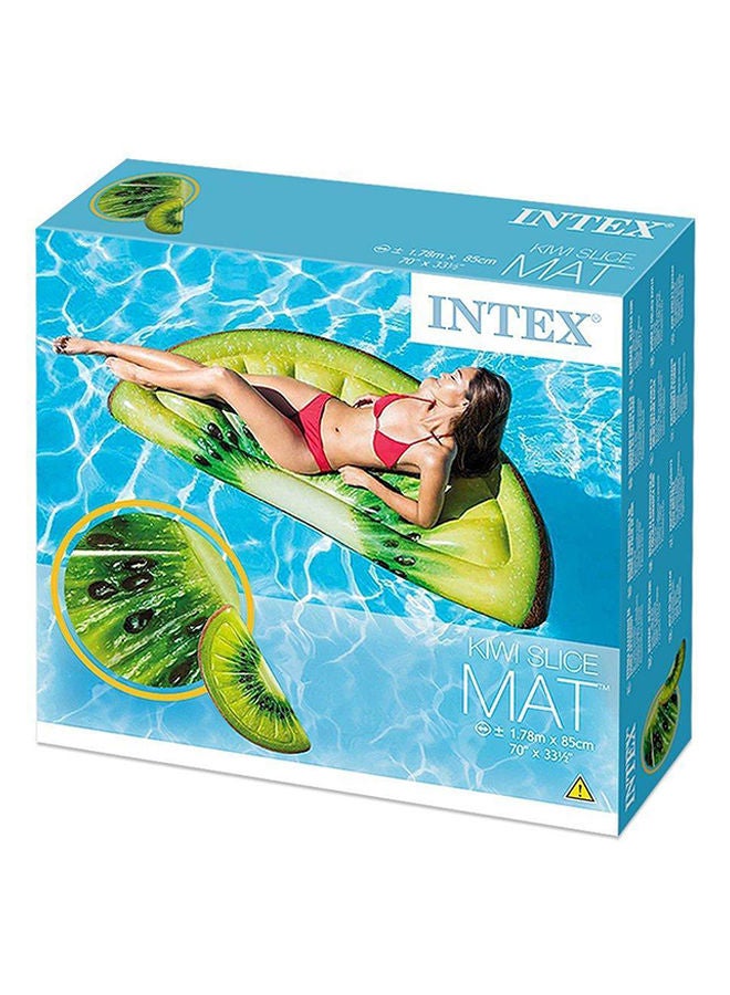 INTEX - Sliced Kiwi Inflatable Foldable Portable Lightweight Swimming Pool 178x85cm - Image 1